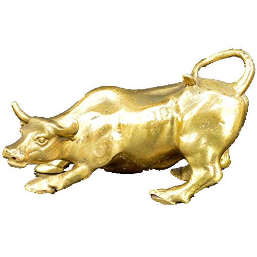 Figurines de taureau en cuivre pur pour sublimer votre bureau d'étude