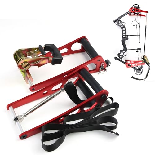 Pince à arc universelle portable en aluminium pour ajuster votre tir en forêt