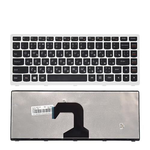 Clavier russe pour Lenovo Ideapad S300 S400 S405 argenté
