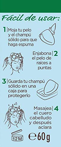 Original Remedies shampoing solide hydratant à la noix de coco 2 X 60 gr - vue 3