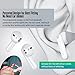 Sensley S01 Rechargeable Hearing Aids, Hearing aids for Seniors & Adults with Noise Canceling, Comfortable Hearing Aids without Ear Domes, Pair (White)