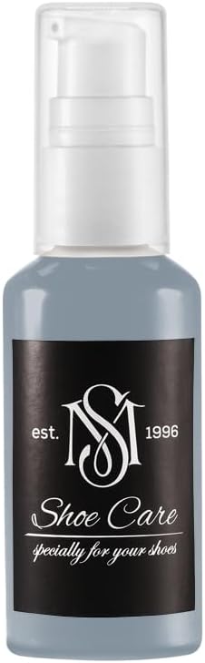 Nutritive Leather Spray - NCS S 4010-R90B Deep Periwinkle Grey - Deep Conditioning & Shoe Color Restoration for Smooth Leather by MAVI STEP - 1.70 fl oz / 50 ml