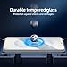 NEW'C 3 Pack Designed for Samsung Galaxy S25 Screen Protector Tempered Glass, Bubble Free, Ultra Resistant