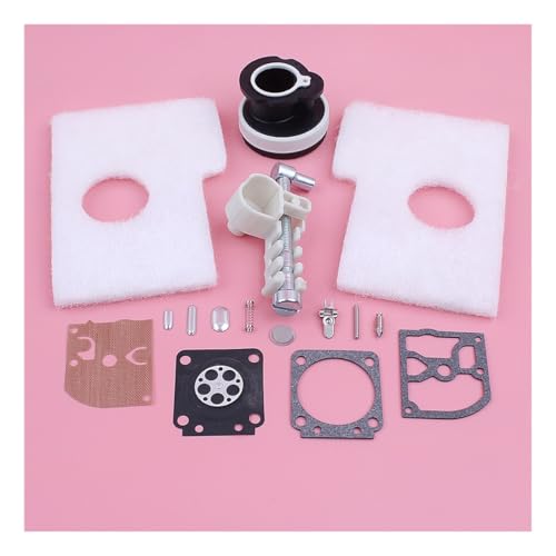 Kit réparation carburateur pour MS170 018 anti-calage avec membranes haute étanchéité et filtres