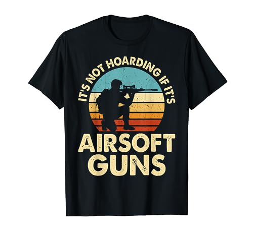 Divertido airsoft con texto en alemán para hombre Camiseta