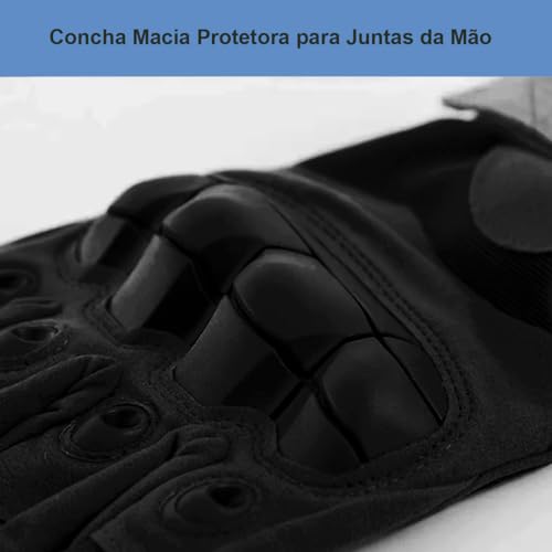 Luva Para Moto Motoqueiro Protetor Dedos Motoboy Bike Trilha Touch Screen
