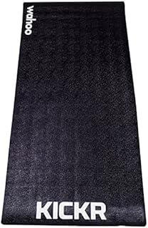 Wahoo KICKR MAT All-Purpose Noise Insulating Exercise Floor Mat for Indoor Cycling Trainers, Stationary/Spin Bikes, Yoga, Cross Training