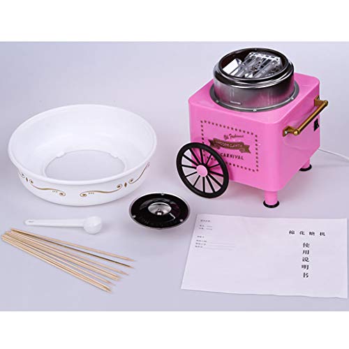 (Shipping from US!) Nostalgia Vintage Hard and Sugar Free Countertop Cotton Candy Maker,Cotton Candy Machine,Cotton Candy Machine Fashion Mini Cotton Candy Machine (HT)