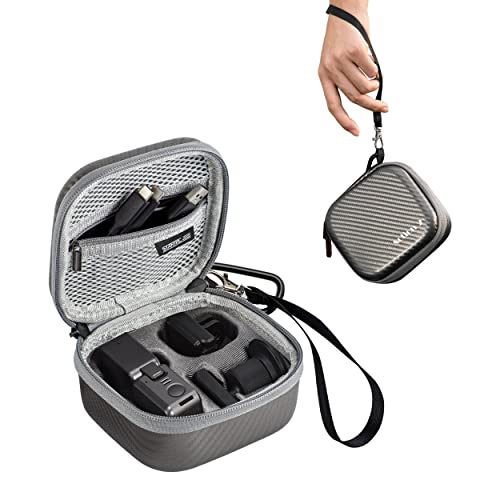 Tomat Osmo Action 2 Case,Portable Waterproof Storage Hard Carrying Case Travel Bag for DJI Action 2 Dual Screen Combo/Action 2 Power Combo Accessories