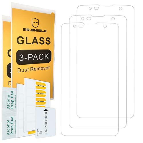 Mr.Shield [3-PACK] Designed For LG G Stylo 2 Plus [Tempered Glass] Screen Protector with Lifetime Replacement