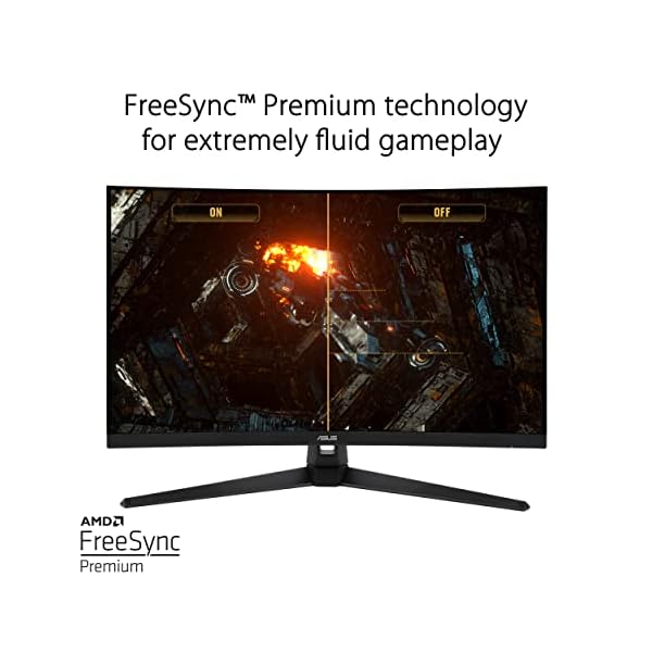 ASUS TUF Gaming VG32VQ1BR - Monitor Curvo 31,5", WQHD, 165 Hz, Freesync Premium, 1 ms - Image 5