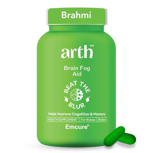 Arth Brahmi Capsules for Memory Boost |60N Veg |With Highly Poten...