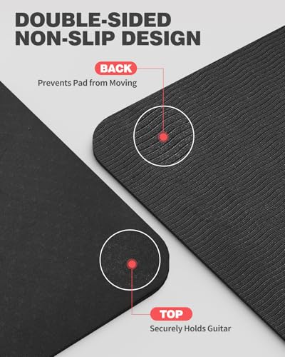 FA-16 Guitar Work Mat Kit Neck Rest Support Set, FW2D Wireless Guitar System Exclusive Mute Plug miniatura 6