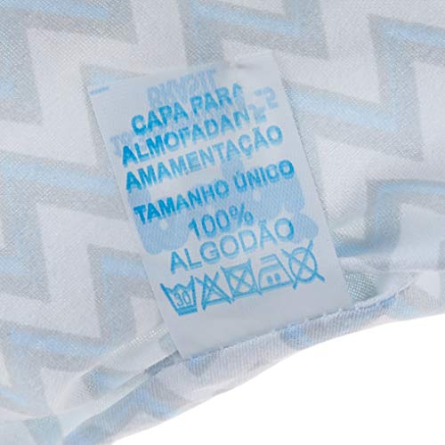Capa para Almofada de Amamentação para Bebê Papi Baby 62cm X 50cm Contém 01 Un