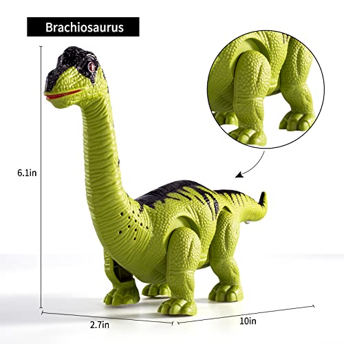 TEMI Three Pack Electric Walking Dinosaur Toy Set #TOP26