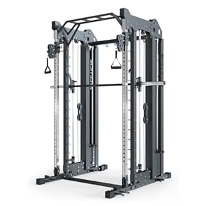 HyperForm | Multipresse | Kraftstation mit Smith Machine und dualem Kabelzug | 2,32m Höhe für volle Range of Motion