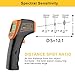 SpeedyFPV Industrial Infrared Thermometer, Digital LCD Display, -58-752°F Range, 12:1 Spot Ratio, Laser Pointer