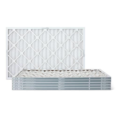 Amazon Basics MERV 5 Furnace Air Filter 20x30x1 (6-pack)