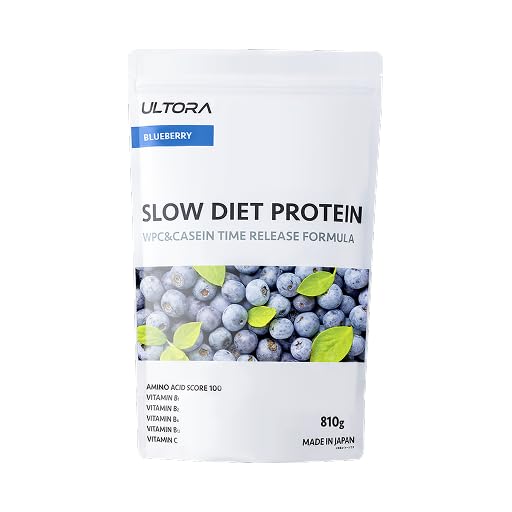 ULTORA ウルトラ スロー ダイエットプロテイン ブルーベリーカフェラテ Amazon | ULTORA(ウルトラ) スロー ダイエット プロテイン 810g