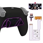 eXtremeRate RISE4 V3 Remap Back Paddles Kit for PS5 Controller BDM-030/040/050, Programmable 4 Back Buttons Set Upgrade Board Redesigned Bottom Shell - Black