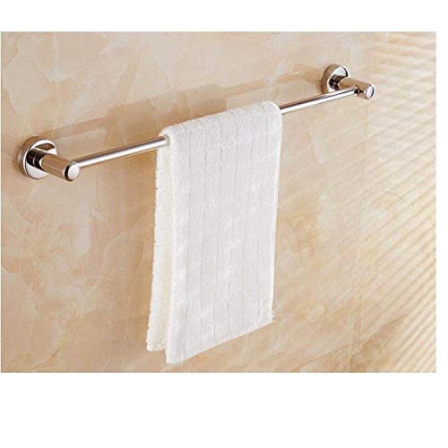 Porte-serviette simple facile à installer au mur avec barre fixe de 60cm - 3