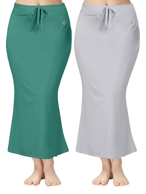 Image of TRENDMALLS Women Saree Shapewear Petticoat for Women, Cotton Blended,Petticoat,Skirts for Women,Shape Wear Dress for Saree Shaper(Combo-Pack)
