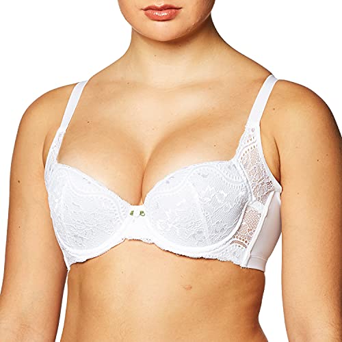 Cuidado Femenino, Drugstore Playtex, PLAYSUPPORT - Bra de Encaje Side Smoothing, 36B, Blanco