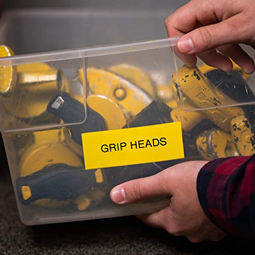 Brother Laminated Extra-Strength Black On Yellow 1 1/2 Inch Tape - Retail Packaging (Tzes661) - Retail Packaging #TOP5