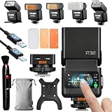 Godox iT32 TTL Flash con Trigger X5S per SONY, Wireless 2.4GHz HSS 1/8000s