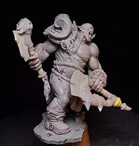 Figura de resina modelo 1:24 Orc Rager sin pintar sin armar miniatura 3