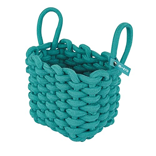 Micro® Cesta Eco, Accesorio para Patinete o Bicicleta Fabricado con Materiales Reciclados (Verde)