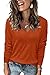 Arach&Cloz Women's Fall Tops 2025 Fashion Trendy V Neck...