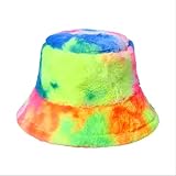 Edad aplicable: adulto YQZX Sombrero de Cubo Mujeres otoño e Invierno al Aire Libre Calidez Suave Pescador Sombrero Bob Damas niña Moda Hip-Hop Cuenca Sombrero Panama Forma 54-58cm,1-