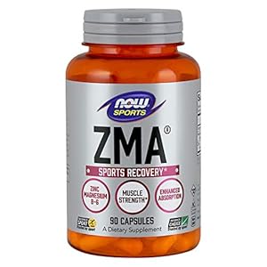 NOW ZMA 90 Capsules | Mineraal anabool | Testosteron Booster | Natuurlijke hormoonondersteuning voor de groei van spiermassa