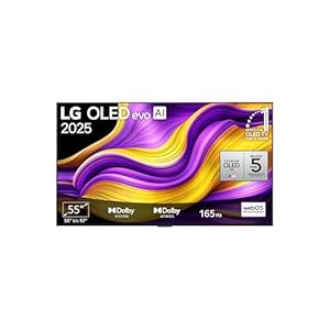 LG OLED55G57LW TV 55 Zoll (139 cm) 4K OLED evo AI TV (α11 Gen2 4K AI Prozessor, webOS 25, 120Hz (VRR bis zu 165Hz)) [Modelljahr 2025]