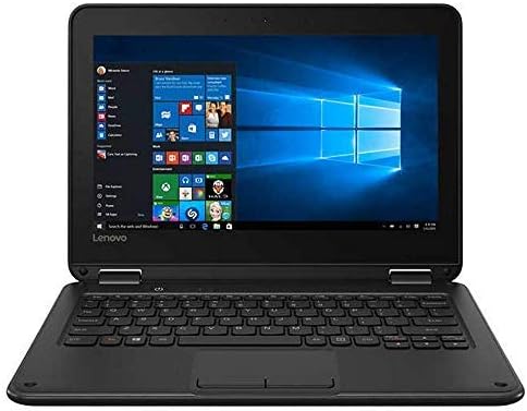 Lenovo 2019 New 300e Flagship 2-in-1 Business Laptop/Tablet, 11.6" HD IPS Touchscreen, Intel Celeron Quad-Core N3450 up to 2.2GHz, 4GB DDR4, 64GB eMMC, Windows 10 S/Pro, Choose Flash Drive