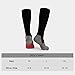 WANDER 6 Pairs Men's Athletic Run Cushion Over-the-Calf Tube Socks (6 pairs Red, L:Shoe Size:9-12)