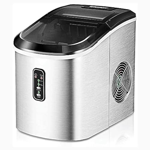 Máquina de hielo compacta eléctrica 26 lbs por día