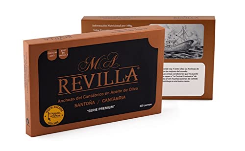 Anchoa 10 lomos – Revilla, 120 gramos