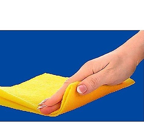 FONDALE IN VINILE REVERSIBILE DOPPIO LATO BIANCO E AZZURRO 200CMX600CM - Foto 2