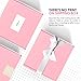 Golden State Art, 6x6x2 Small Pink Shipping Boxes, Cardboard Gift Mailer Boxes, Business Corrugated Packaging Kraft, 26 Pack