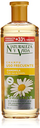 Naturaleza Y Vida 1101-73825 - Champú Sensitive Camomila, 400 ml Cover