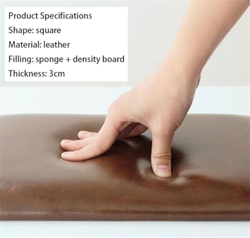 Cojín impermeable para silla en cuero suave y esponja de comedor 3