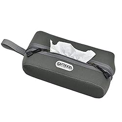 OUTDOOR PRODUCTS(アウトドアプロダクツ) 車内用品 置き型&吊り下げ OD36 ヘッドレスト ウェットスーツ素材 車用 ティッシュカバー セイワ(SEIWA)
