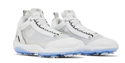 AIR Jordan XXXIV Low Men's Golf DD9184 100 White/Metallic Silver Size 11