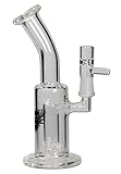  Bong in vetro, modello Black Leaf \'Bird Cage\' Cylinder Perkolator