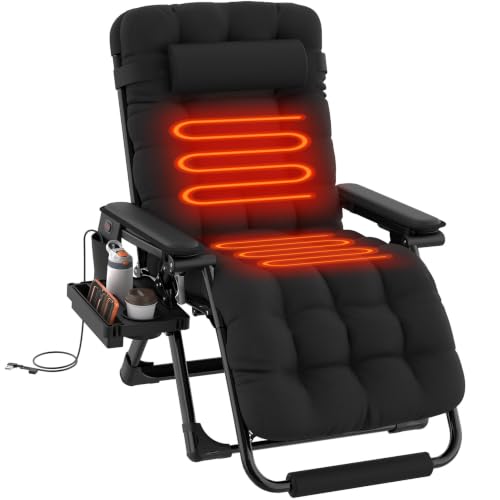 ZENPETIO Heated Oversized Zero Gravity Recliner