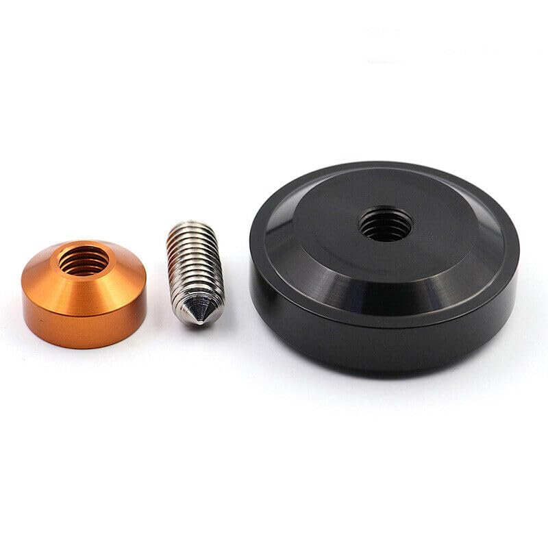 4pcs 39mm Aluminum Alloy Speaker Spike Shock Absorber Stand Isolation Feet Nail