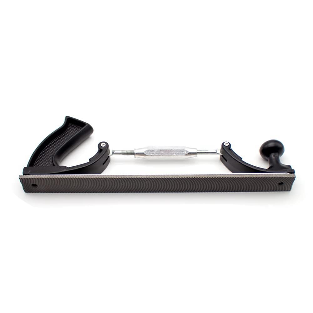 Ajustable de 14 Pulgadas, Soporte para Limas de Dientes Fresados, Pulidor de CarroceríA de Coche, Pulido Paneles de Metal, Herramientas de Archivo de Acero Curvado, Diente S