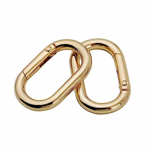 Amazon.co.jp: LMAPUR 2個セット 長円形カラビナ/楕円カラビナ